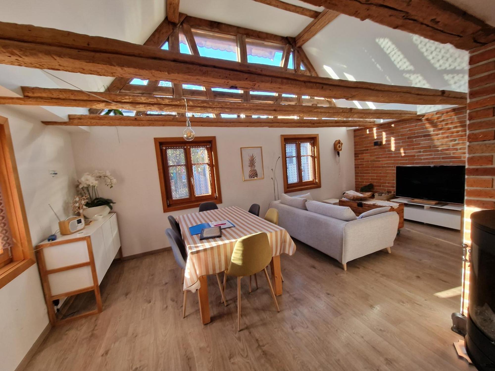 Une Maison A Colombages - Cosy, Lumineuse Et Sauna Kesseldorf エクステリア 写真